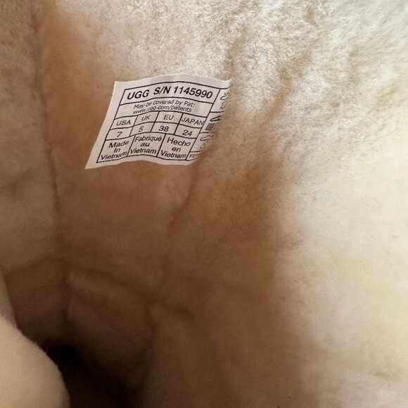 NEW $280 UGG CLASSIC CHILLAPEAK TALL CHESTNUT SUEDE WOMEN'S BOOTS SIZE 7 - Picture 2 of 6